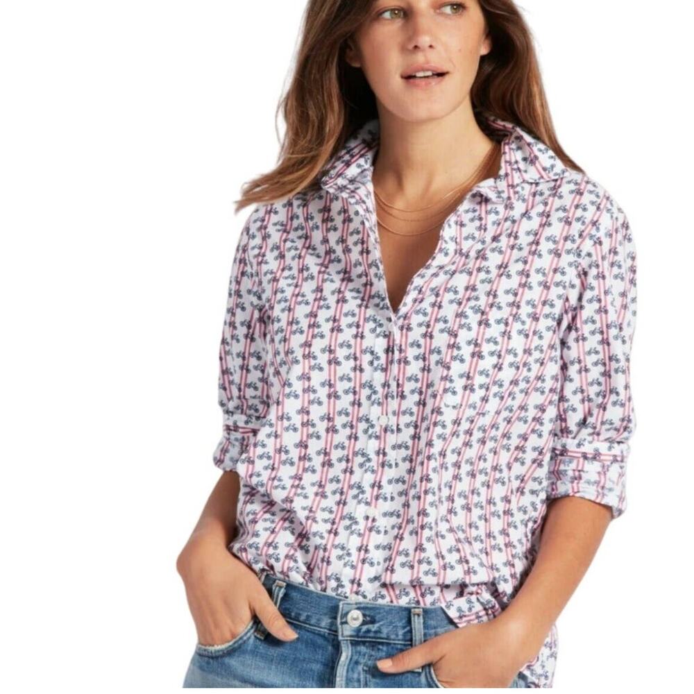 GRAYSON The HERO size 02 Bicycles Print Button up Shirt